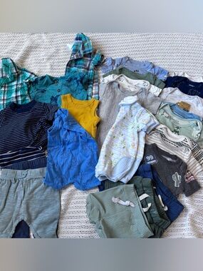 0-3 month baby boy bundle